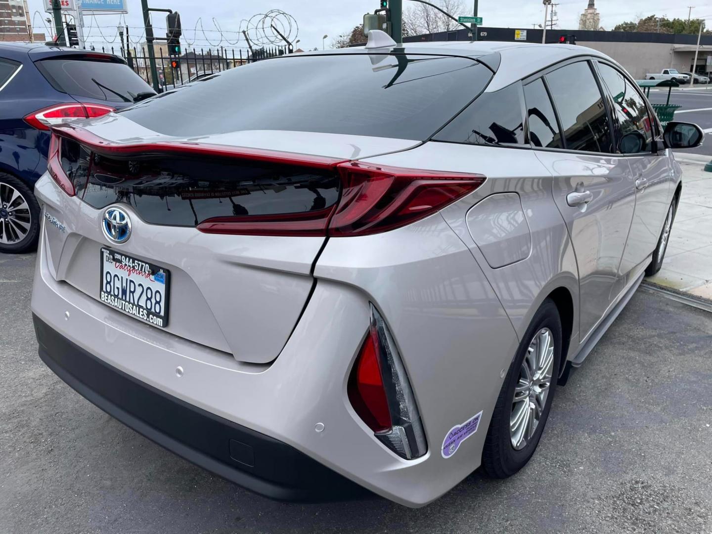 2018 TITANIUM GLOW /BLACK Toyota Prius Prime (JTDKARFP6J3) , located at 744 E Miner Ave, Stockton, CA, 95202, (209) 944-5770, 37.956863, -121.282082 - Photo#14